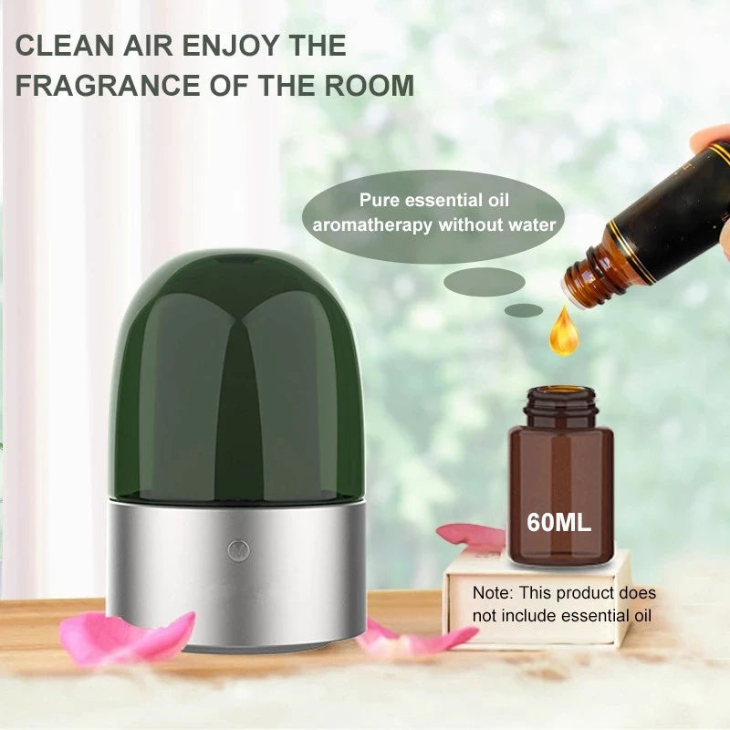 Intelligent Aromatherapy Humidifier Pure Essential Oil Ambient Light Intelligent Timing App Lication Control Home Office (
