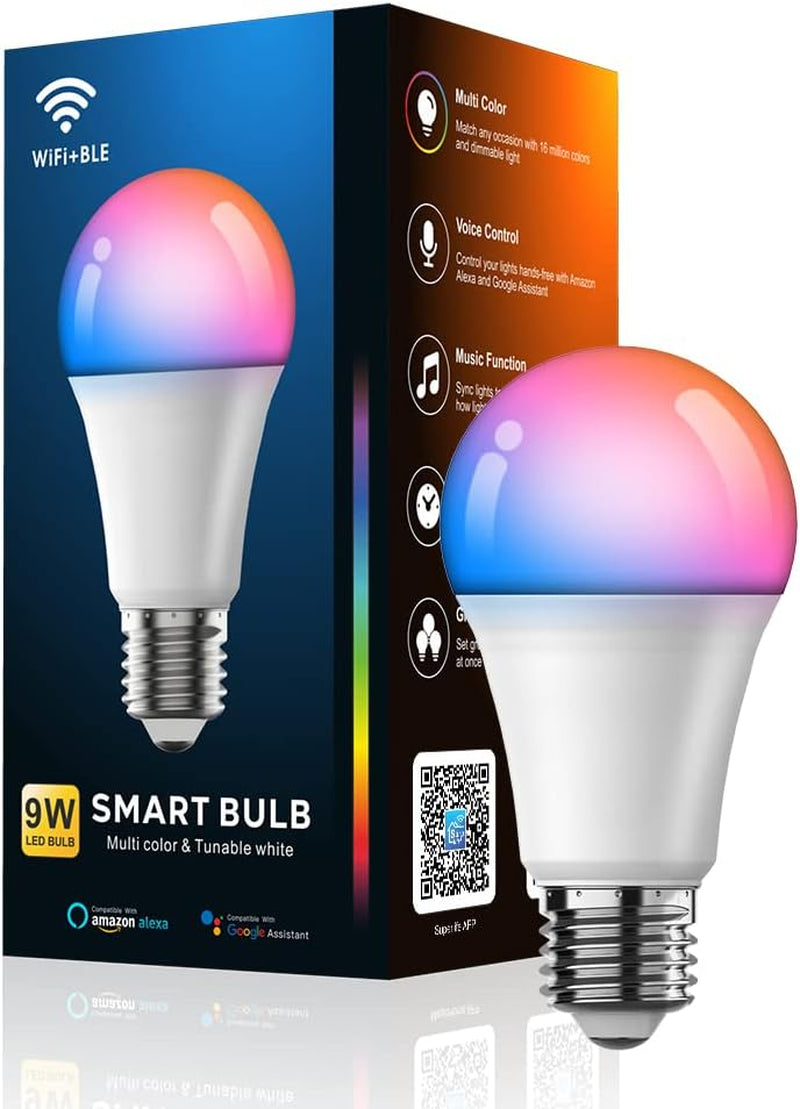 Surplife App Smart Wifi Light Bulb-9W