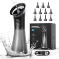 Electric Ear Wax Removal System Water Powered Ear Cleaning Tool with Irrigation Flusher 3 Pressure Settings Safe & Effective