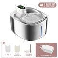 APETDOLA 4L Wireless Cat Water Fountain Auto Sensor Drinking Fountain for Cats Dog Drinker Pet Water Dispenser Accessories