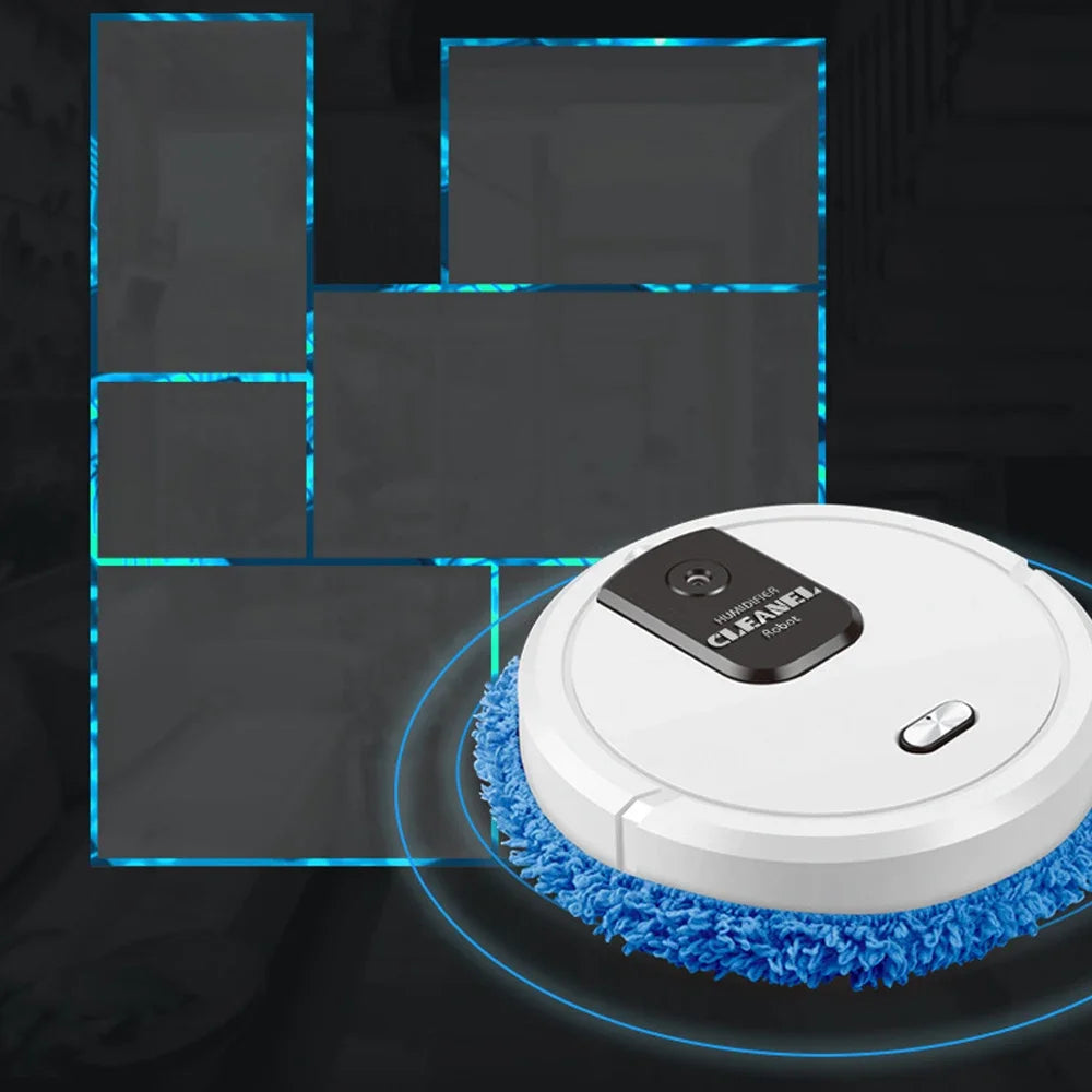 Robot Vacuum Intelligent Cleaning with Wet / Dry Wiping Function Intelligent Cleaner for Floors Pet Hairs