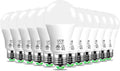 Alexa Light Bulb 1300LM, 12W Smart Light Bulbs Warm White to Daylight Tunable, A19 E26 Bluetooth LED Bulbs for Bedroom Kitchen Living Room Office（12 Pack）